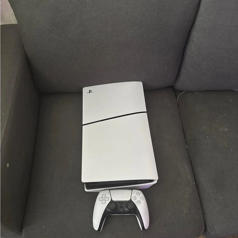 Sony PlayStation 5 Console with White DualSense Controller